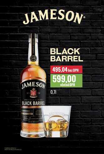 AMESON BLACK BARREL 0,7l