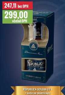 REPUBLICA SOLERA 07 l + sada se skleničkou 