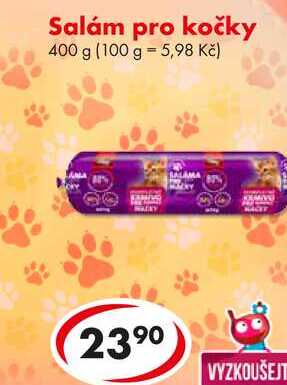 Salám pro kočky, 400 g 