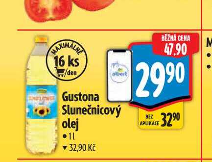   Gustona Slunečnicový olej 1 l