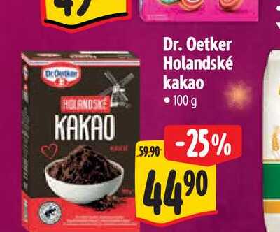 Dr. Oetker Holandské kakao 100 g