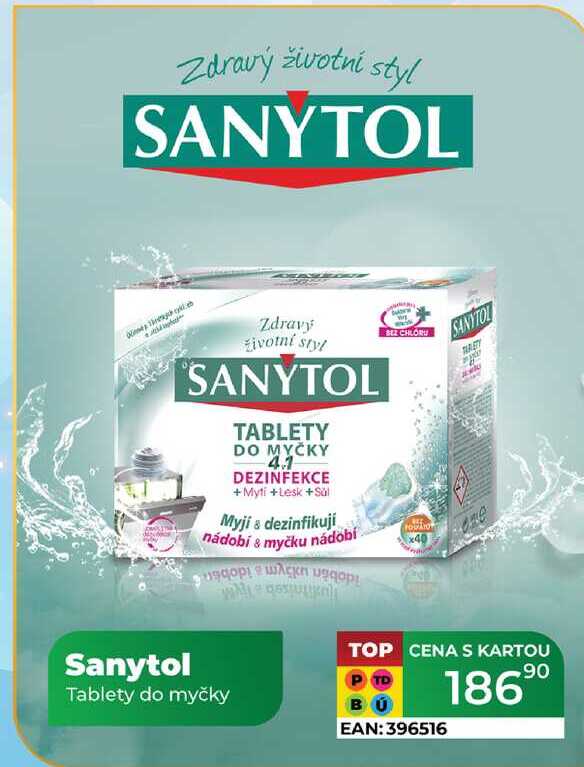 Sanytol Tablety do myčky