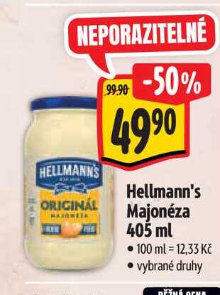 Hellmann's Majonéza 405 ml