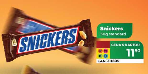 Snickers 50g standard 