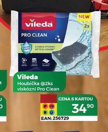 Vileda Houbička @2ks viskózní Pro Clean