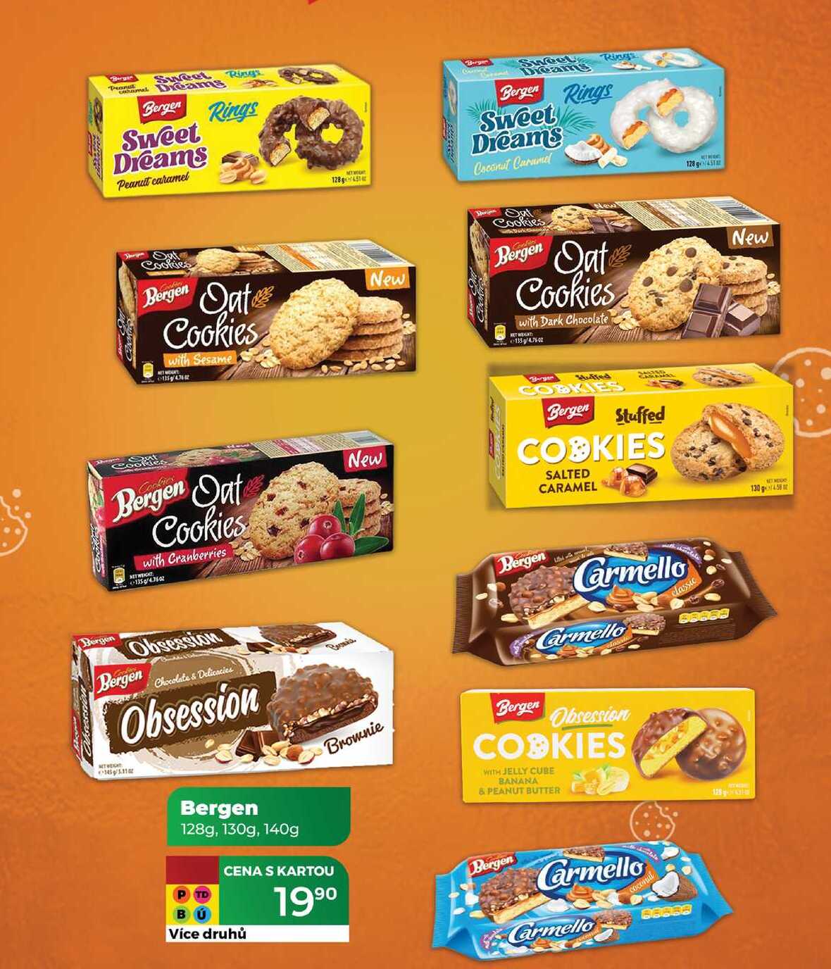 Bergen 128g, 130g, 140g