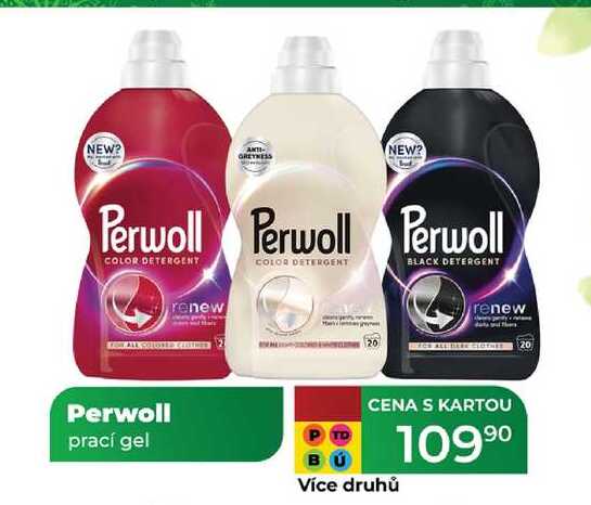 Perwoll prací gel   