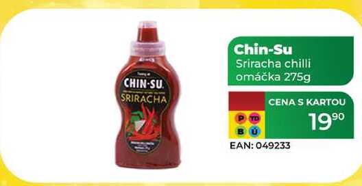 Chin-Su Sriracha chilli omáčka 275g