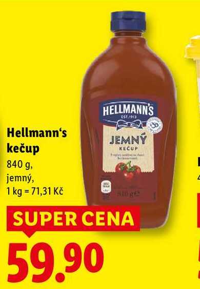 Hellmann's kečup, 840 g