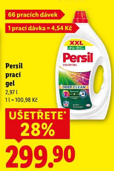 Persil prací gel, 66 PD