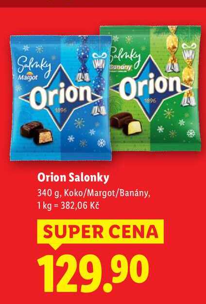 Orion Salonky, 340 g