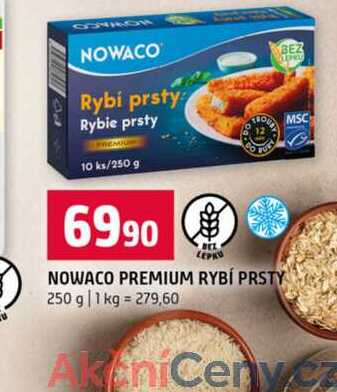 NOWACO PREMIUM RYBÍ PRSTY 250 g
