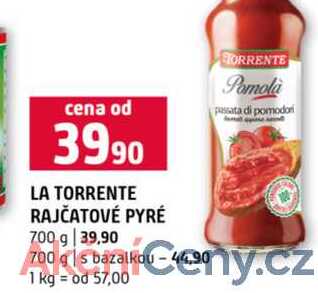 LA TORRENTE RAJČATOVÉ PYRÉ 700 g