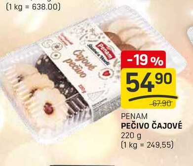PEČIVO ČAJOVÉ 220 g