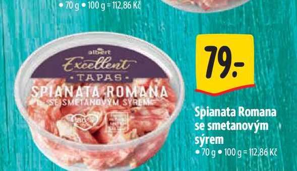 Spianata Romana se smetanovým sýrem 70 g