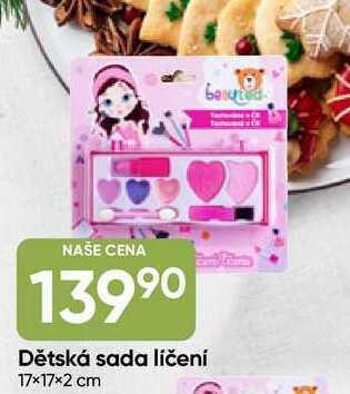 Dětská sada líčení 17×17×2 cm