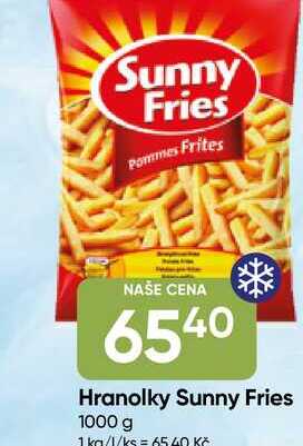Sunny Fries Hranolky 1000 g 