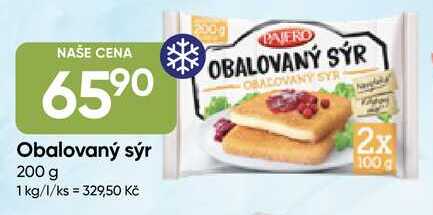 Pajero Obalovaný sýr 200 g