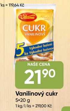 Vitana Vanilinový cukr 5x20g