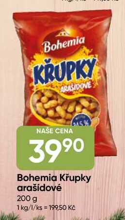 Bohemia Křupky arašídové 200 g 