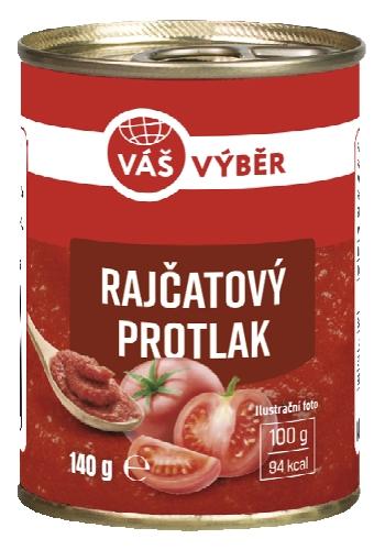 VÁŠ VÝBĚR Rajčatový protlak, 140 g