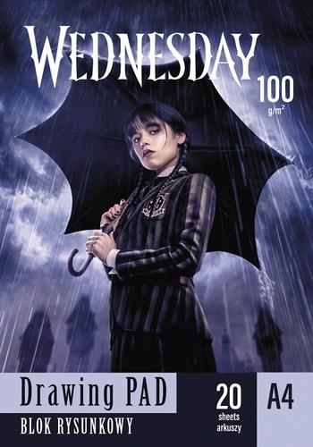 Školní pomůcky v motivu Wednesday, 1 KS