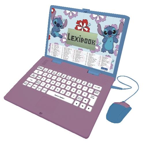 Lexibook Česko-anglický vzdělávací notebook Disney Stitch, 1 KS