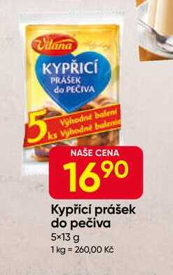 Vitana Kypřící prášek do pečiva 5×13 g