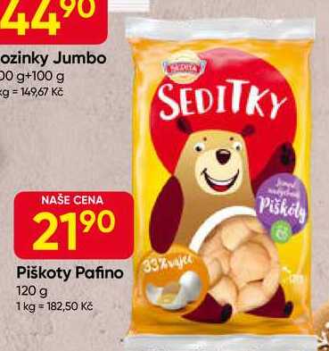 Sedita Pafino piškoty, 120g