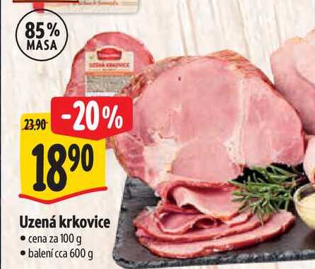 Uzená krkovice 100 g