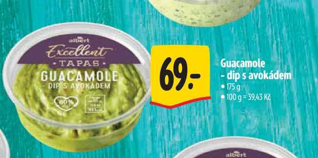  Guacamole - dip s avokádem 175 g  