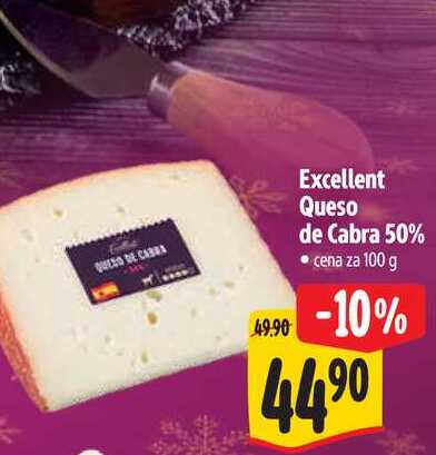  Excellent Queso de Cabra 50% 100 g