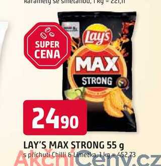 LAY'S MAX STRONG 55 g