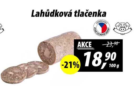 Lahůdková tlačenka, 100 g 