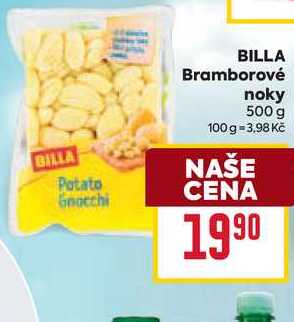 BILLA Bramborové noky 500 g