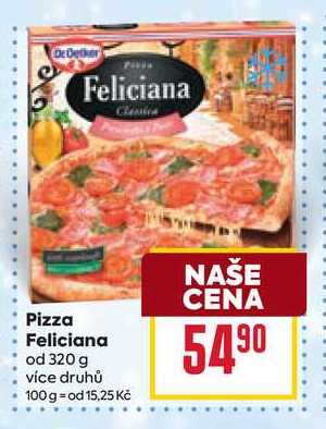 Pizza Feliciana od 320 g 