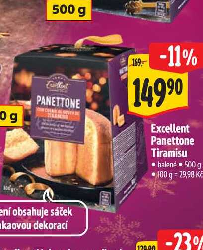  Excellent Panettone Tiramisu  500 g