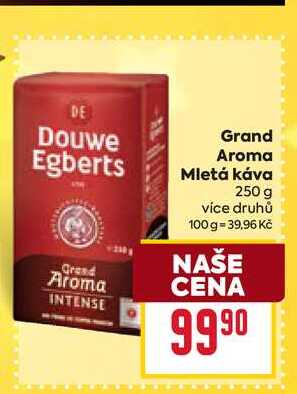 Grand Aroma Mletá káva 250 g