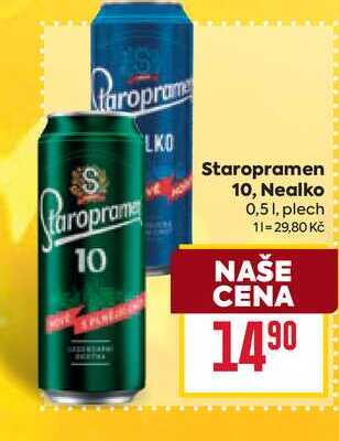 Staropramen 10 0,5 1, plech