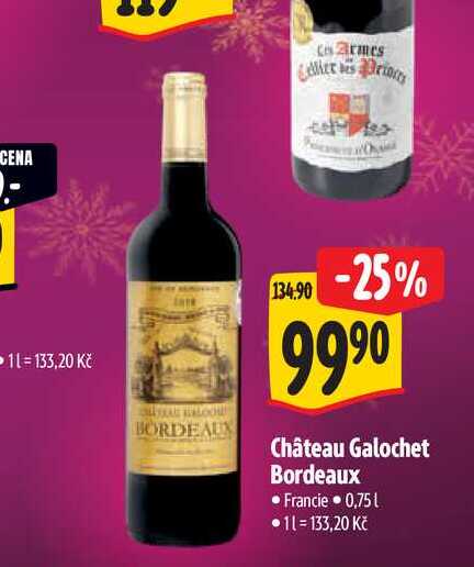  Château Galochet Bordeaux  0,75 l