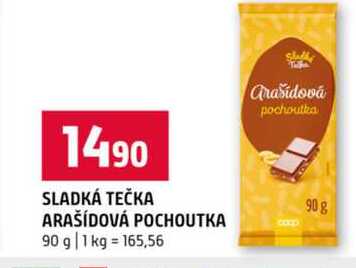 SLADKÁ TEČKA ARAŠÍDOVÁ POCHOUTKA 90 g 