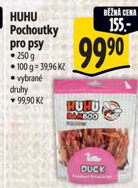 HUHU Pochoutky pro psy, 250 g