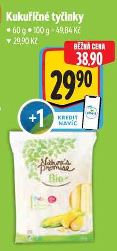 Kukuřičné tyčinky, 60 g