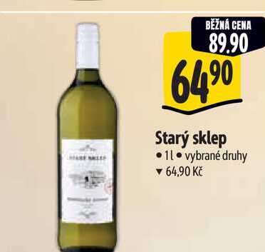 Starý sklep, 1 l