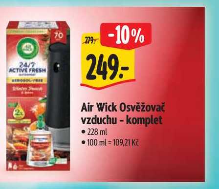 Air Wick Osvěžovač vzduchu - komplet, 228 ml 