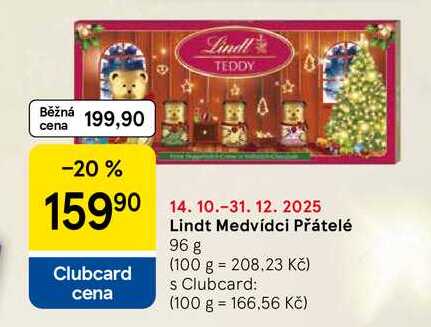 Lindt Medvídci Přátelé, 96 g