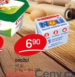 DROŽDÍ 42 g 