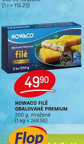 NOWACO FILÉ OBALOVANÉ PREMIUM 200 g