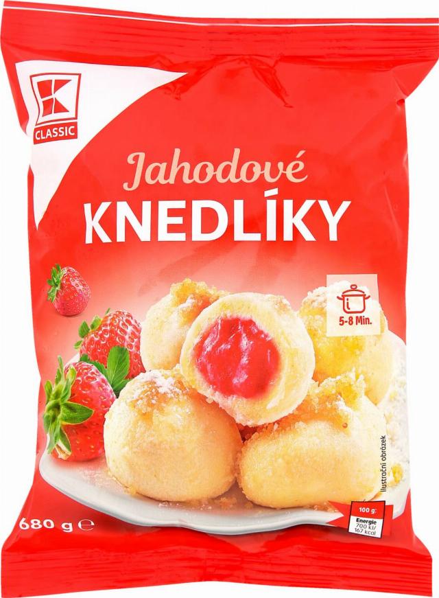 K-Classic plněné knedlíky ovocné