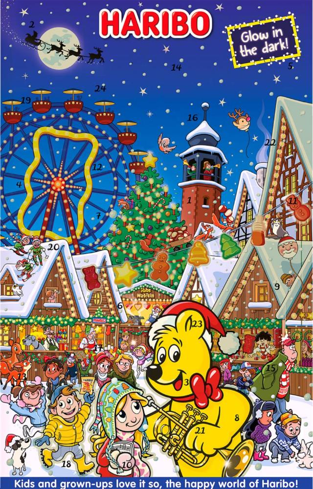 Haribo Adventní kalendář